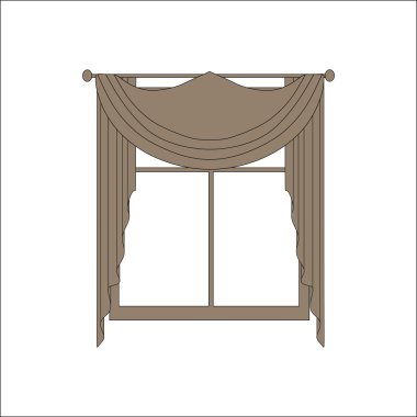  pencere dekorasyon. perdeler. iç Tekstil.