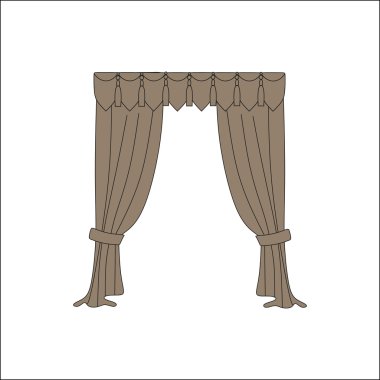  iç Tekstil. pencere dekorasyon. Perdeler.