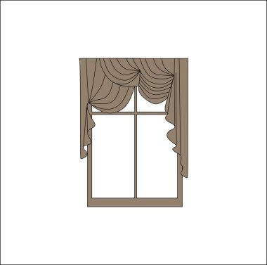  iç Tekstil. pencere dekorasyon. Perdeler.