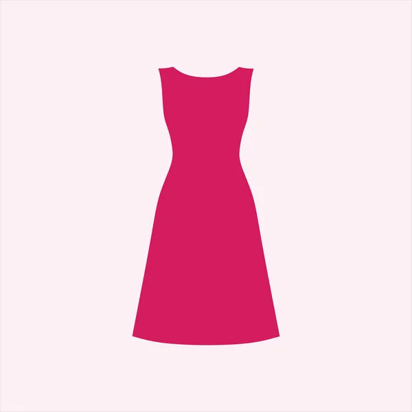 Festliche Kleidung. feminines Kleid. Festliche Kleidung. — Stockvektor