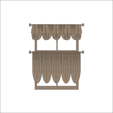  pencere dekorasyon. perdeler. iç Tekstil.