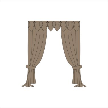  iç Tekstil. pencere dekorasyon. Perdeler.