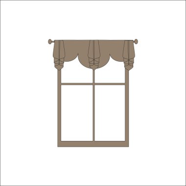 pencere dekorasyon. perdeler. iç Tekstil. 