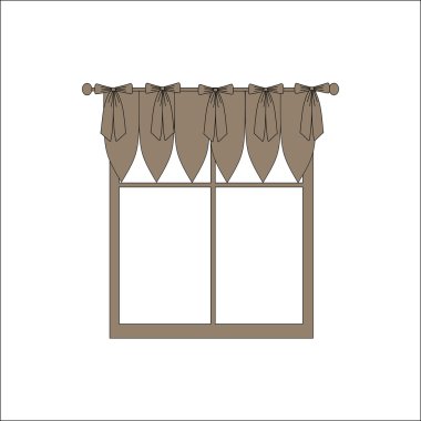 pencere dekorasyon. perdeler. iç Tekstil. 