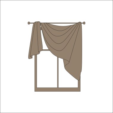 pencere dekorasyon. perdeler. iç Tekstil. 