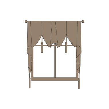  pencere dekorasyon. perdeler. iç Tekstil.