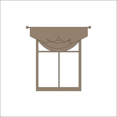 pencere dekorasyon. perdeler. iç Tekstil. 