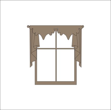 pencere dekorasyon. perdeler. iç Tekstil. 