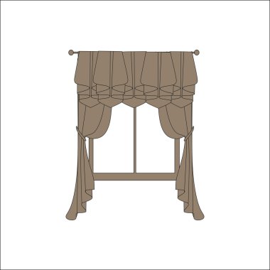 pencere dekorasyon. perdeler. iç Tekstil. 