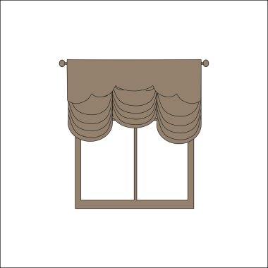 iç Tekstil. pencere dekorasyon. Perdeler. 