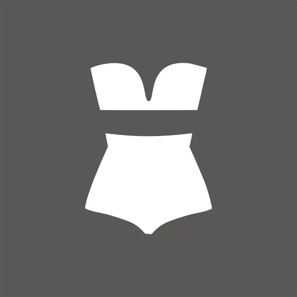 Culotte. soutien-gorge. ensemble de lingerie de vecteur peint . — Image vectorielle