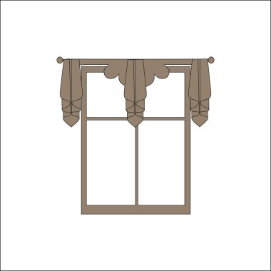 iç Tekstil. pencere dekorasyon. Perdeler. 