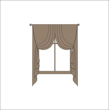 iç Tekstil. pencere dekorasyon. Perdeler. 