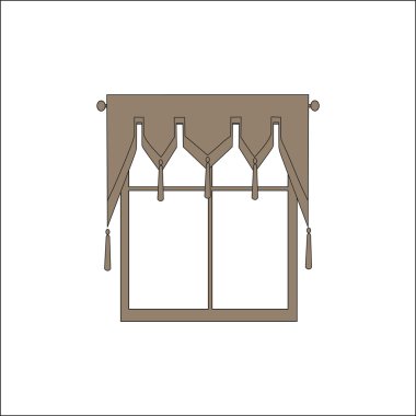  iç Tekstil. pencere dekorasyon. Perdeler.