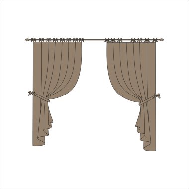  iç Tekstil. pencere dekorasyon. Perdeler.