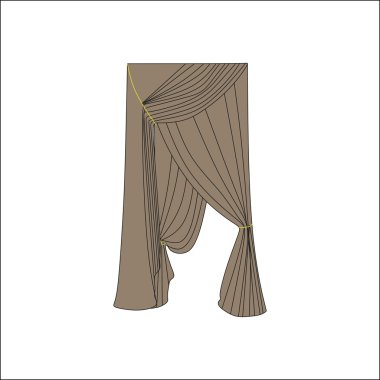  iç Tekstil. pencere dekorasyon. Perdeler.