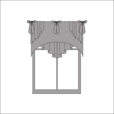  pencere dekorasyon. perdeler. iç Tekstil.