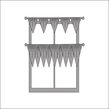  pencere dekorasyon. perdeler. iç Tekstil.