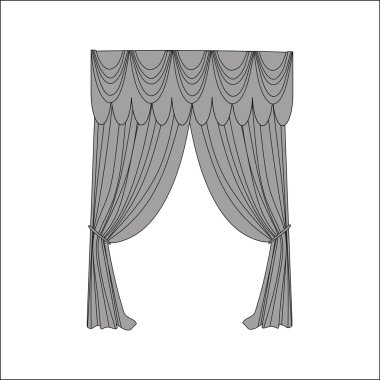  iç Tekstil. pencere dekorasyon. Perdeler.