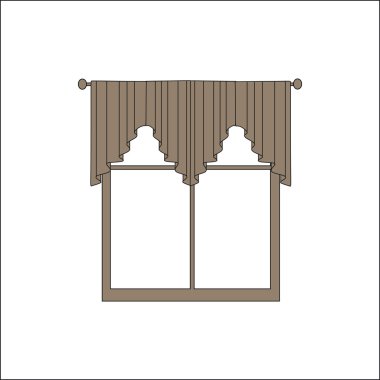 iç Tekstil. pencere dekorasyon. Perdeler. 