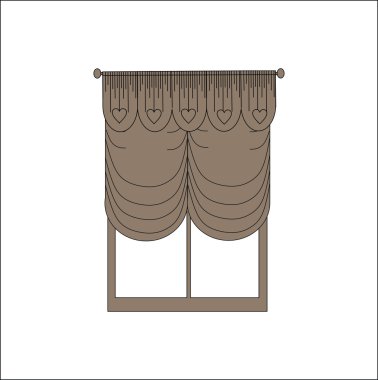  pencere dekorasyon. perdeler. iç Tekstil.