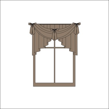  pencere dekorasyon. perdeler. iç Tekstil.