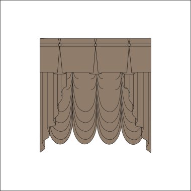  pencere dekorasyon. perdeler. iç Tekstil.