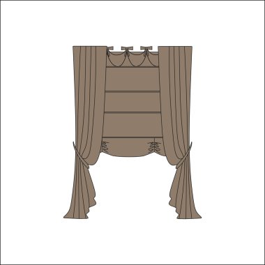  pencere dekorasyon. perdeler. iç Tekstil.