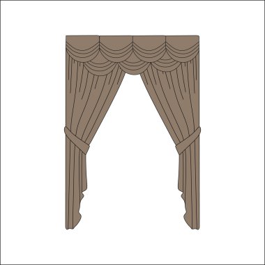  pencere dekorasyon. perdeler. iç Tekstil.