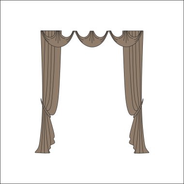  pencere dekorasyon. perdeler. iç Tekstil.