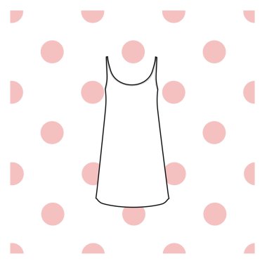 Kadın geceliği. ev mayo elbise.