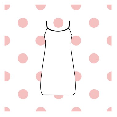 Kadın geceliği. ev mayo elbise.