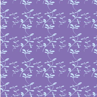  desen bitkiler ile. Çiçek deseni.