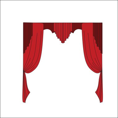  pencere dekorasyon. perdeler. iç Tekstil.