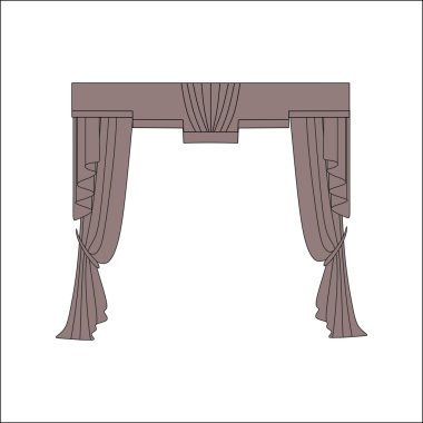 perdeler. iç Tekstil. pencere dekorasyon.