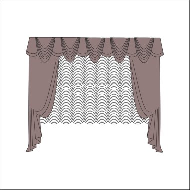 perdeler. iç Tekstil. pencere dekorasyon.