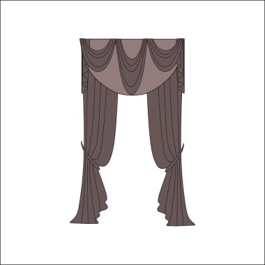 perdeler. iç Tekstil. pencere dekorasyon.