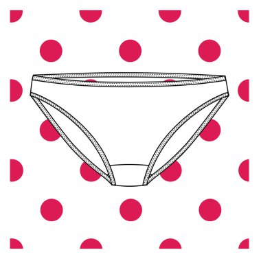  İç çamaşırı. İç çamaşırı. Kadın külot.