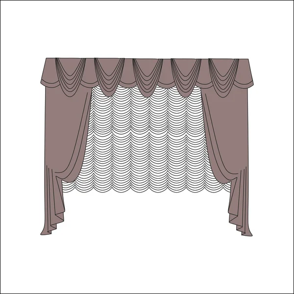 perdeler. iç Tekstil. pencere dekorasyon.