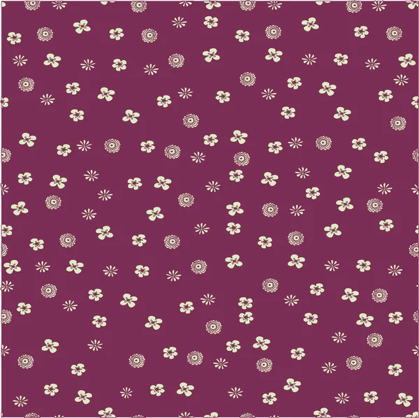 small flowers painted vector. print of flowers.