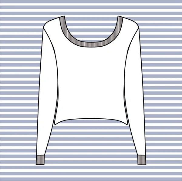 Maglione da donna. Maglioni femminili . — Vettoriale Stock