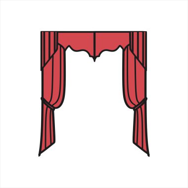 perdeler. iç Tekstil. pencere dekorasyon. 