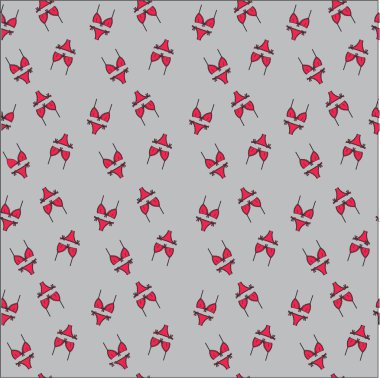 sütyen külot. keten çizilmiş vektör. İç çamaşırı. kadın'ın BM ile yazdırma