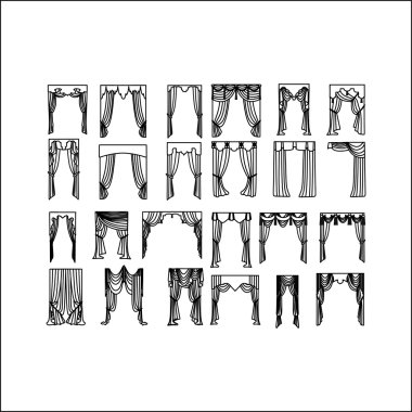  lambrequin. klasik perdeler . Perde .