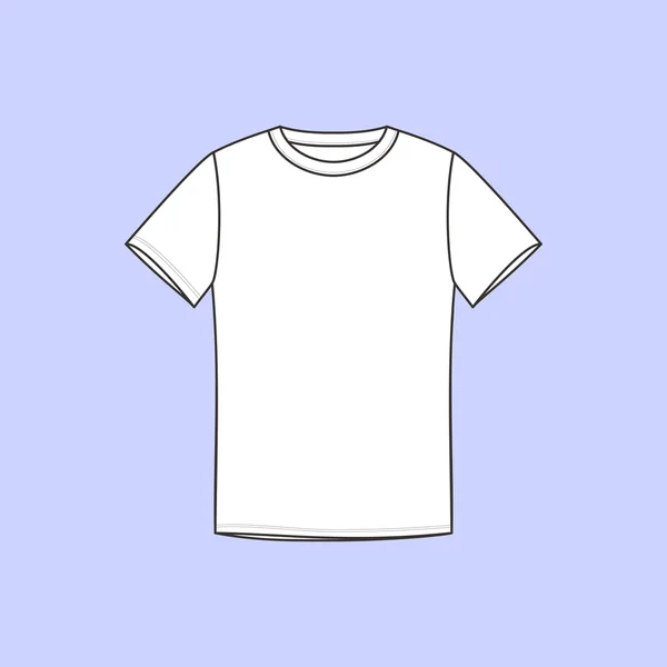 Ropa interior de los hombres camiseta dibujado vector. ropa interior . — Vector de stock