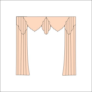  perdeler. iç Tekstil. İç Dekorasyon Tekstil kaşar