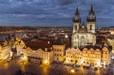 Praha, günbatımı seyahat