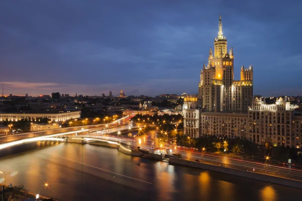 Moskova, gece şehir