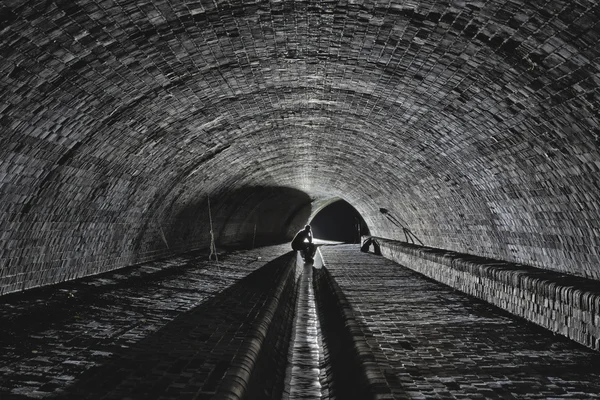 Підземна річка в Європі — стокове фото