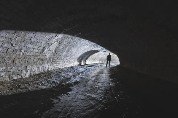 Underground river in Europe — Stock Photo, Image